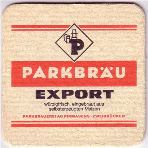 pirmasens ps-rp park quad 1a (185-parkbräu export-schwarzrot)